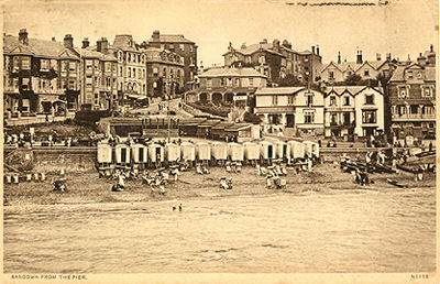 Sandown from the Pier